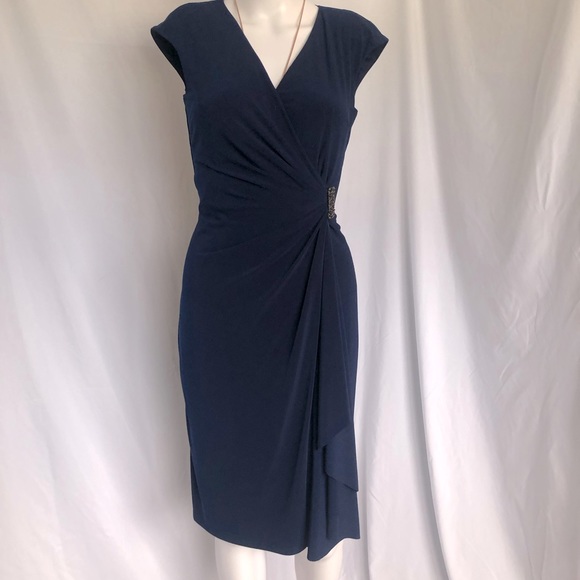 American Living 4 navy dress - Picture 3 of 11